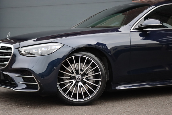 Mercedes-Benz S-Klasse 450 e Lang AMG Line | Airmatic | Achterasbesturing | Distronic+ | Burmester High-End | Chauffeurspakket | Stoelventilatie V+A | 3D-Display | Vlakkenverwarming | Zonweringspakket |