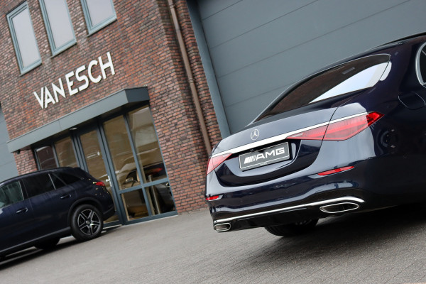Mercedes-Benz S-Klasse 450 e Lang AMG Line | Airmatic | Achterasbesturing | Distronic+ | Burmester High-End | Chauffeurspakket | Stoelventilatie V+A | 3D-Display | Vlakkenverwarming | Zonweringspakket |