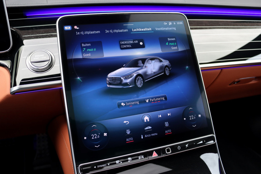 Mercedes-Benz S-Klasse 450 e Lang AMG Line | Airmatic | Achterasbesturing | Distronic+ | Burmester High-End | Chauffeurspakket | Stoelventilatie V+A | 3D-Display | Vlakkenverwarming | Zonweringspakket |