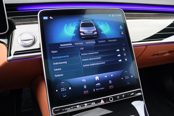 Mercedes-Benz S-Klasse 450 e Lang AMG Line | Airmatic | Achterasbesturing | Distronic+ | Burmester High-End | Chauffeurspakket | Stoelventilatie V+A | 3D-Display | Vlakkenverwarming | Zonweringspakket |