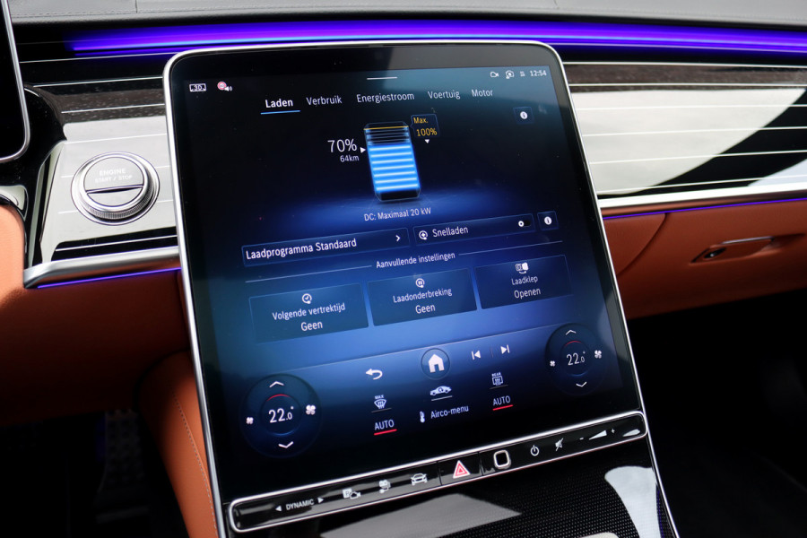 Mercedes-Benz S-Klasse 450 e Lang AMG Line | Airmatic | Achterasbesturing | Distronic+ | Burmester High-End | Chauffeurspakket | Stoelventilatie V+A | 3D-Display | Vlakkenverwarming | Zonweringspakket |