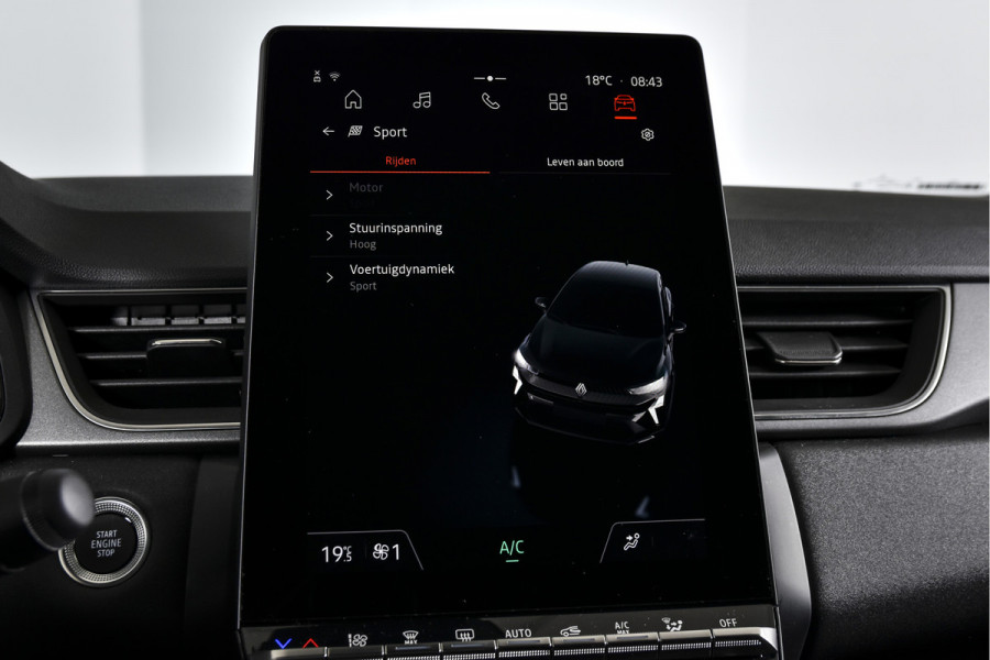 Renault Captur 1.3 mild hybrid 160 PK techno - Automaat | Dig. Cockpit | Cruise | PDC | Camera | App. Connect | ECC | DAB | LM 18" | 0035