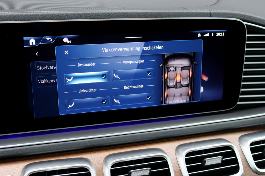 Mercedes-Benz GLS 580 V8 4MATIC AMG Line | Facelift | Airmatic | Panoramadak | Massage | Stoelventilatie | Memory | Burmester High End | HUD | Surround Camera | Trekhaak | Soft-Close | Vlakkenverwarming |