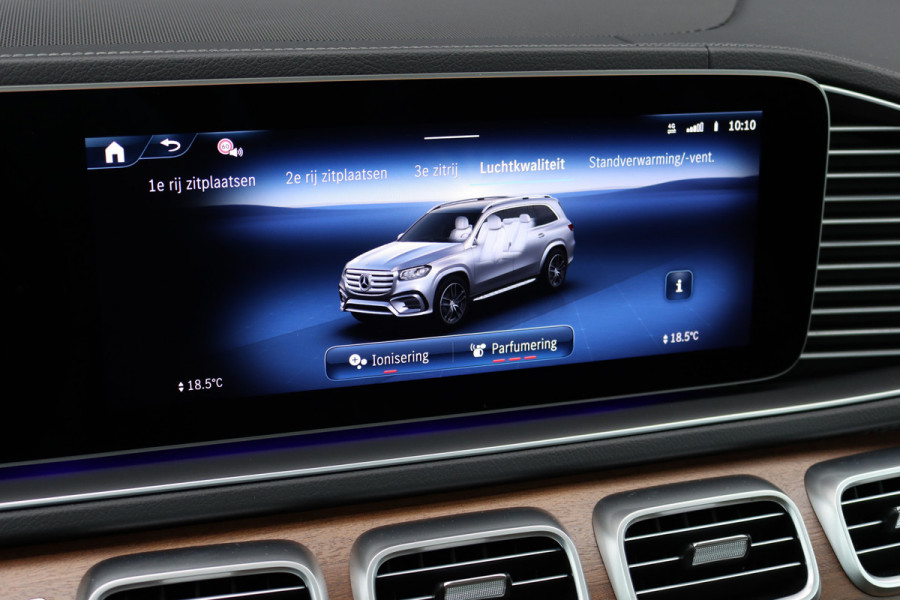 Mercedes-Benz GLS 580 V8 4MATIC AMG Line | Facelift | Airmatic | Panoramadak | Massage | Stoelventilatie | Memory | Burmester High End | HUD | Surround Camera | Trekhaak | Soft-Close | Vlakkenverwarming |