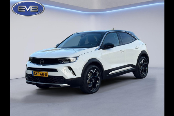 Opel Mokka Electric Ultimate 50 kWh fase 3, vol opties, achteruitrijcamera, 1/2 leder, 18 inch, led verlichting, stoelverwarming
