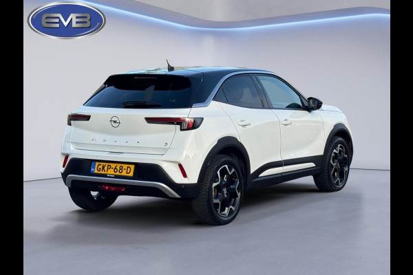 Opel Mokka Electric Ultimate 50 kWh fase 3, vol opties, achteruitrijcamera, 1/2 leder, 18 inch, led verlichting, stoelverwarming