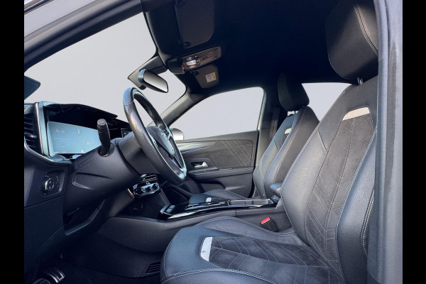 Opel Mokka Electric Ultimate 50 kWh fase 3, vol opties, achteruitrijcamera, 1/2 leder, 18 inch, led verlichting, stoelverwarming