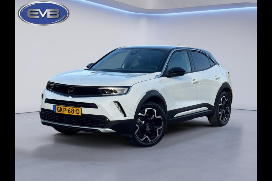 Opel Mokka Electric Ultimate 50 kWh fase 3, vol opties, achteruitrijcamera, 1/2 leder, 18 inch, led verlichting, stoelverwarming