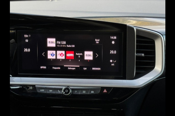 Opel Mokka Electric Ultimate 50 kWh fase 3, vol opties, achteruitrijcamera, 1/2 leder, 18 inch, led verlichting, stoelverwarming