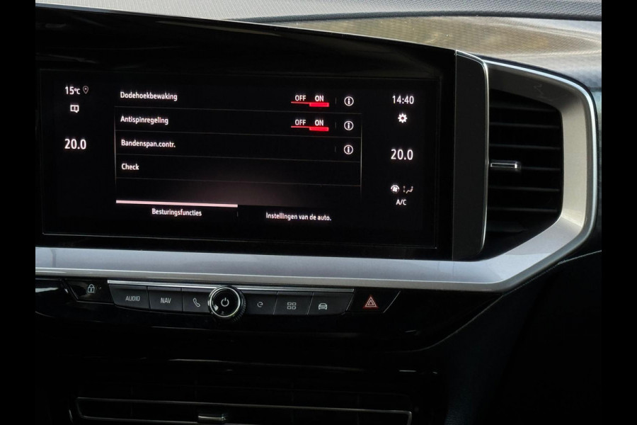 Opel Mokka Electric Ultimate 50 kWh fase 3, vol opties, achteruitrijcamera, 1/2 leder, 18 inch, led verlichting, stoelverwarming