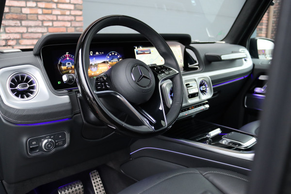 Mercedes-Benz G-Klasse 580 EQ Exclusive AMG Line 116 kWh | Techniekpakket | Winterpakket | Distronic | Burmester | Keyless Go | Schuifdak | Verwarmd Stuurwiel | Exclusief Leder |