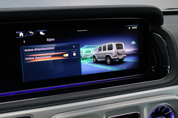 Mercedes-Benz G-Klasse 580 EQ Exclusive AMG Line 116 kWh | Techniekpakket | Winterpakket | Distronic | Burmester | Keyless Go | Schuifdak | Verwarmd Stuurwiel | Exclusief Leder |