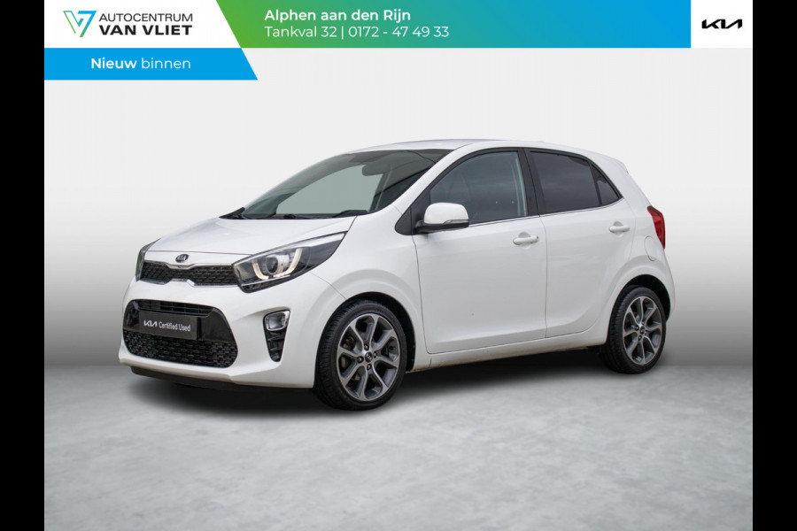 Kia Picanto 1.0 CVVT Design Edition Leder | Clima | Camera | Navi | LM Velgen 16" | Cruise