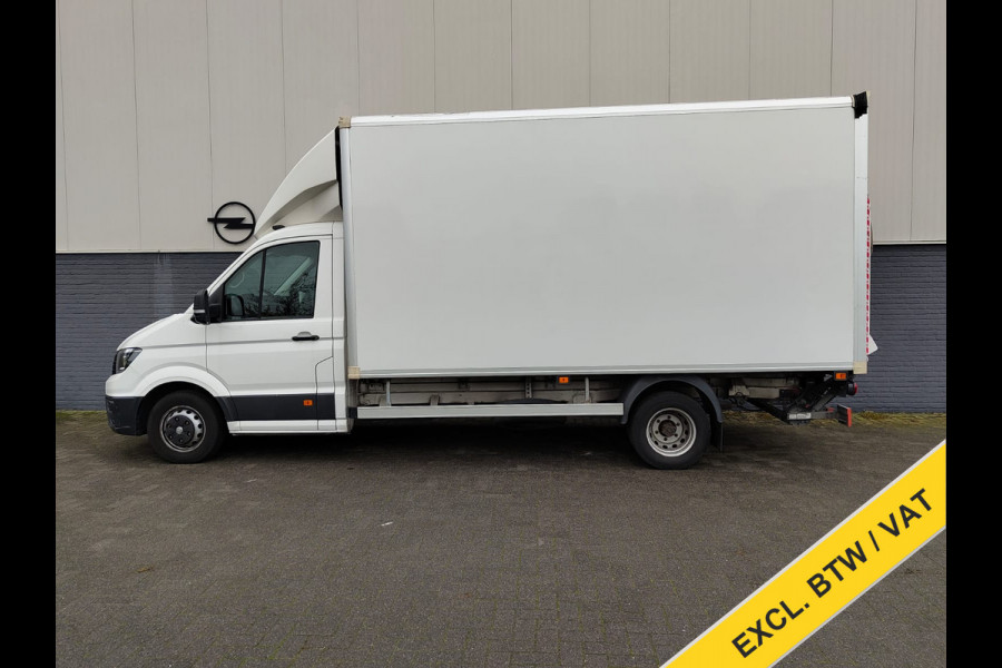 Volkswagen Crafter 50 2.0TDI 177PK L5 DL 3-Persoons Meubelbak Airco Navi Cruise Control Voorruitverwarming Trendline Dhollandia Laadklep Dubbellucht Euro 6 1e Eigenaar Origineel Nederlands