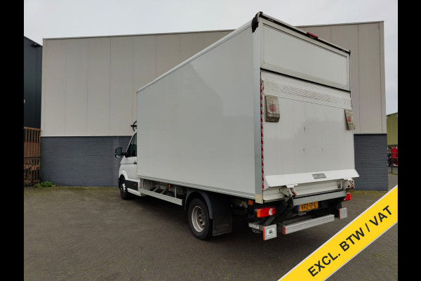 Volkswagen Crafter 50 2.0TDI 177PK L5 DL 3-Persoons Meubelbak Airco Navi Cruise Control Voorruitverwarming Trendline Dhollandia Laadklep Dubbellucht Euro 6 1e Eigenaar Origineel Nederlands
