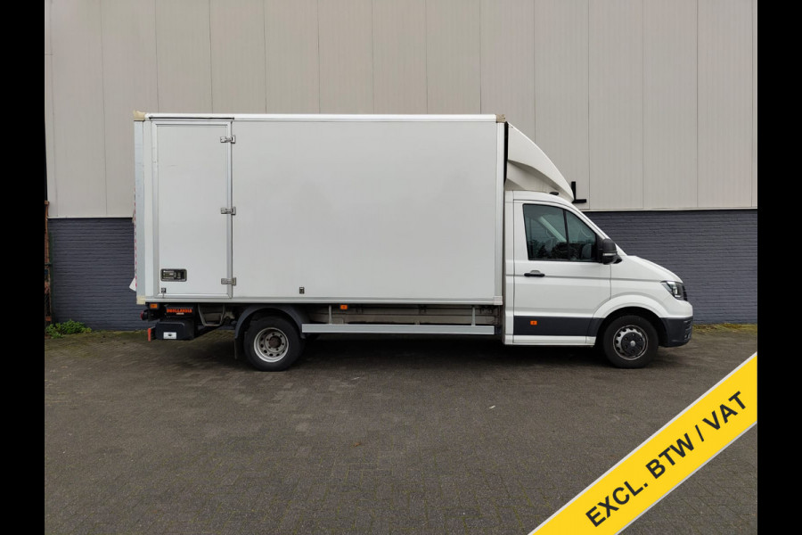 Volkswagen Crafter 50 2.0TDI 177PK L5 DL 3-Persoons Meubelbak Airco Navi Cruise Control Voorruitverwarming Trendline Dhollandia Laadklep Dubbellucht Euro 6 1e Eigenaar Origineel Nederlands
