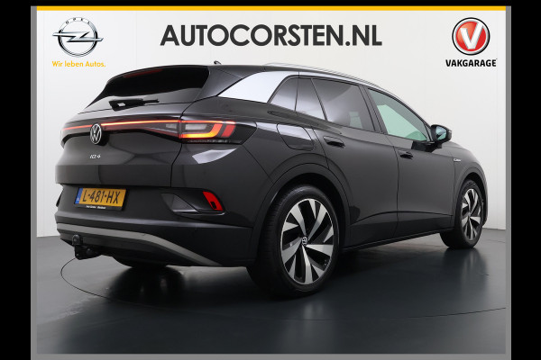 Volkswagen ID.4 Max 77kWh S.O.H. 92% Warmtepomp Trekhaak Camera Adap.Cruise + stop&go Apple Carplay Android Auto Navi Ecc Pdc Lmv 20" Led Privacy Glas DAB File assistent Matrix Led Keyless Origineel Nederlandse Auto
