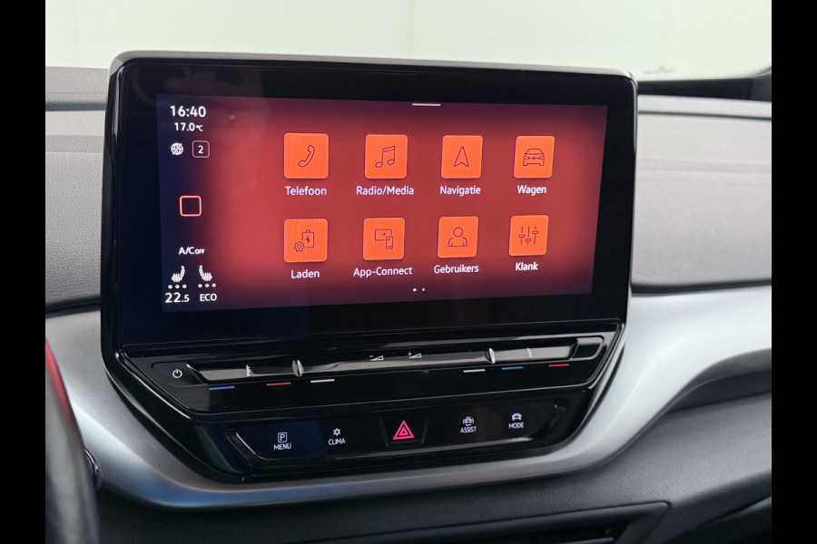 Volkswagen ID.4 Max 77kWh S.O.H. 92% Warmtepomp Trekhaak Camera Adap.Cruise + stop&go Apple Carplay Android Auto Navi Ecc Pdc Lmv 20" Led Privacy Glas DAB File assistent Matrix Led Keyless Origineel Nederlandse Auto