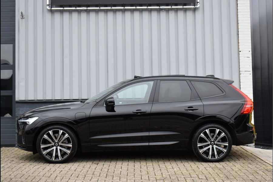 Volvo XC60 2.0 Recharge T8 AWD R-Design 455 Pk Pano Luchtvering Trekhaak Keyless Leder 21 Inch