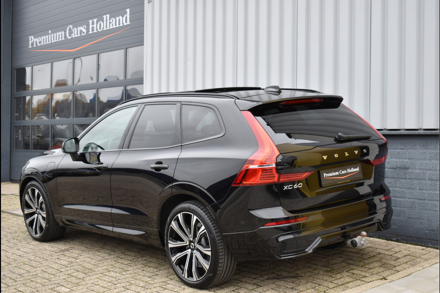 Volvo XC60 2.0 Recharge T8 AWD R-Design 455 Pk Pano Luchtvering Trekhaak Keyless Leder 21 Inch