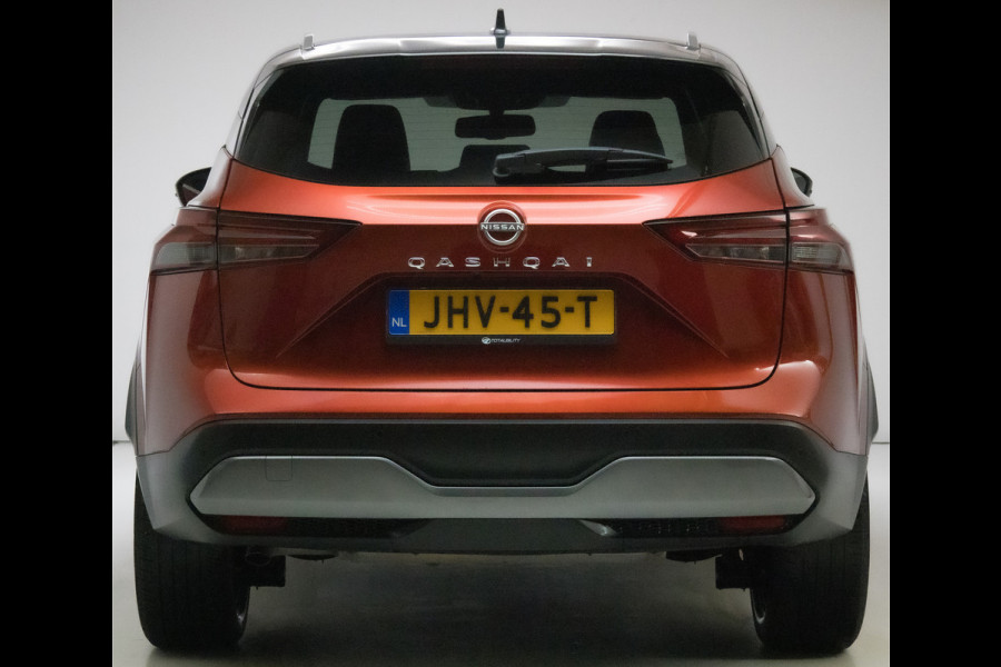 Nissan QASHQAI 1.3 MHEV Tekna | 360 Camera | Panoramadak | Navigatie | Keyless | Led Electrische Achterklep, Adaptive Cruise, PDC V+A