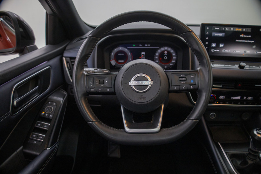 Nissan QASHQAI 1.3 MHEV Tekna | 360 Camera | Panoramadak | Navigatie | Keyless | Led Electrische Achterklep, Adaptive Cruise, PDC V+A