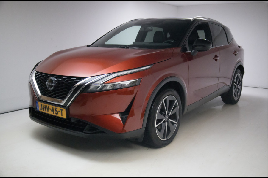 Nissan QASHQAI 1.3 MHEV Tekna | 360 Camera | Panoramadak | Navigatie | Keyless | Led Electrische Achterklep, Adaptive Cruise, PDC V+A