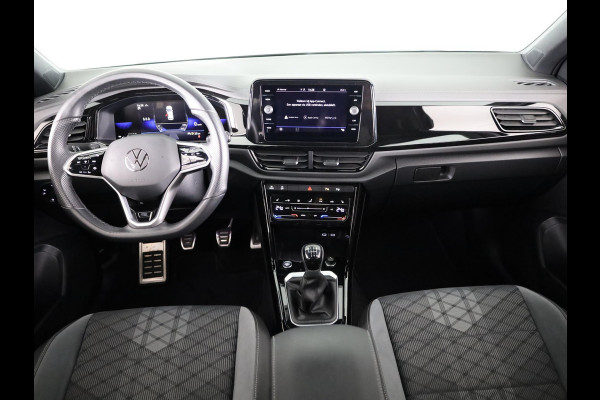 Volkswagen T-Roc 1.0 TSI R-Line 110PK | Blackstyle | Navigatie via app | Stoelverwarming | Keyless entry |