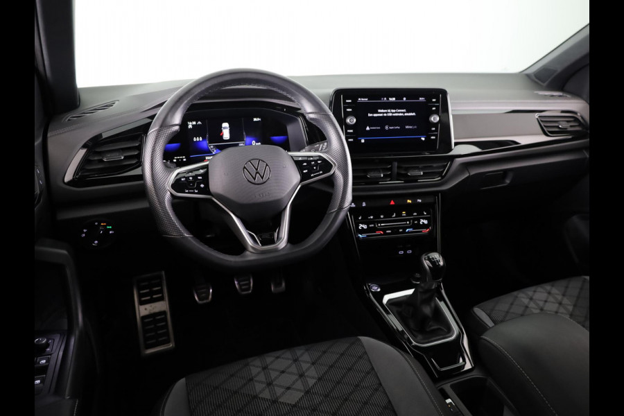 Volkswagen T-Roc 1.0 TSI R-Line 110PK | Blackstyle | Navigatie via app | Stoelverwarming | Keyless entry |