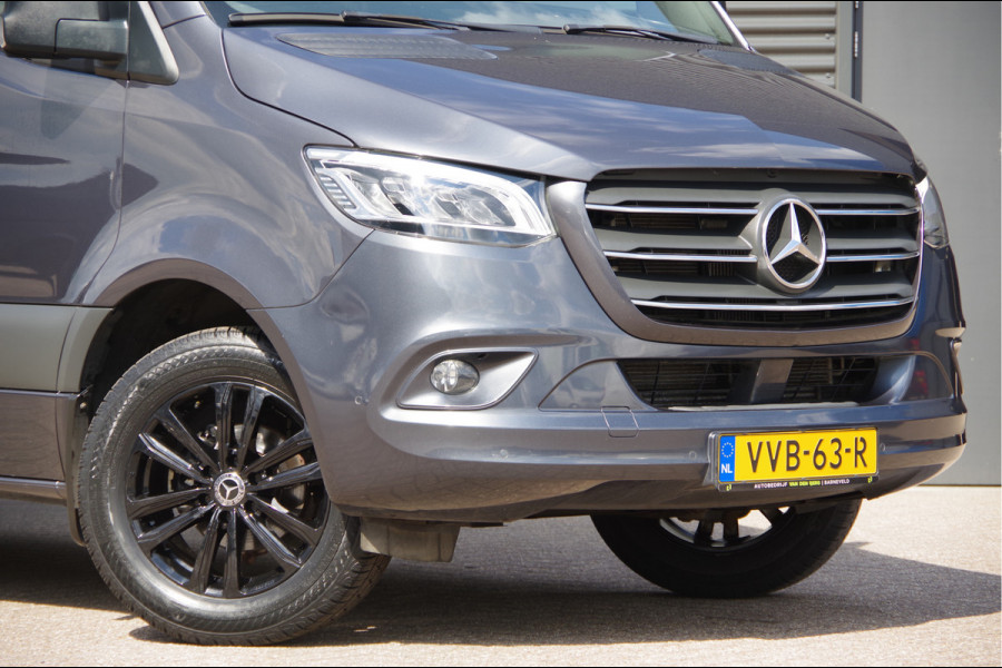 Mercedes-Benz Sprinter 319 3.0 CDI V6 L3H2 AUT. LED, LEDER, 3.5T TREKHAAK, CRUISE, MBUX, CAMERA, STANDKACHEL, CLIMA, APPLE CARPLAY/ANDROID AUTO, PARKEE