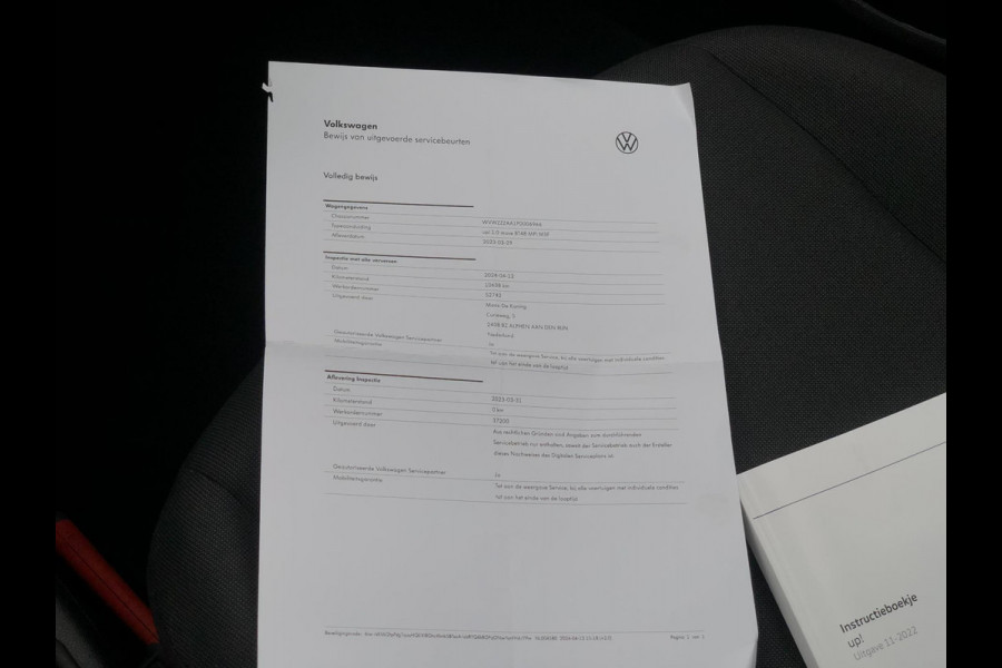 Volkswagen up! 1.0 RIJKLAAR! | Airco, Bluetooth, DAB Radio, El. Ramen | NAP |