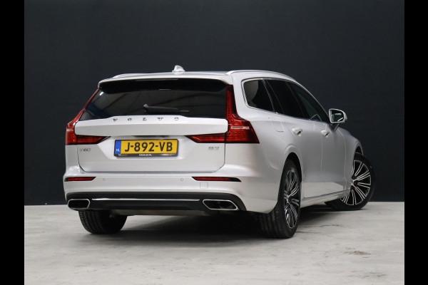 Volvo V60 2.0 B3 Inscription [TREKHAAK INKLAPBAAR, MEMORY SEAT, HARMAN/KARDON, APPLE CARPLAY, ANDROID, STUURVERWARMING, CAMERA, ADAPTIVE CRUISE, STOELVERWARMING, VOL LEDER, PDC V+A, CLIMATE, NIEUWSTAAT]