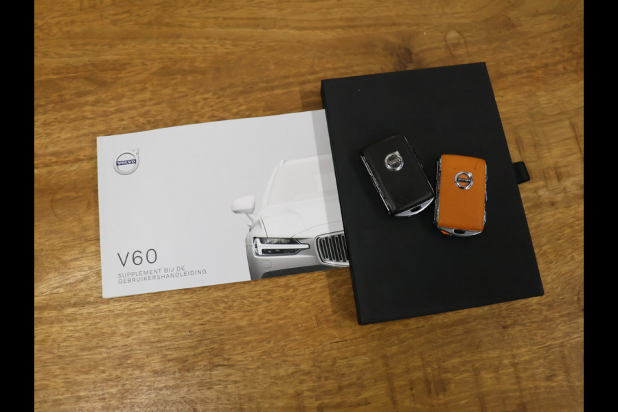 Volvo V60 2.0 B3 Inscription [TREKHAAK INKLAPBAAR, MEMORY SEAT, HARMAN/KARDON, APPLE CARPLAY, ANDROID, STUURVERWARMING, CAMERA, ADAPTIVE CRUISE, STOELVERWARMING, VOL LEDER, PDC V+A, CLIMATE, NIEUWSTAAT]