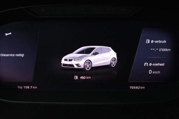 Seat Ibiza 1.0 TSI FR Business Intense (DIGITALE COCKPIT, NAVIGATIE, ACHTERUITRIJCAMERA, PARKEERSENSOREN, CRUISE CONTROL)