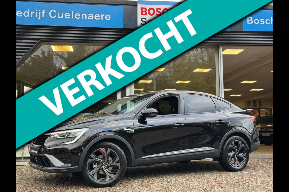 Renault Arkana 1.6 E-Tech Hybrid 145 R.S. Line Elektr verst voorstoel / Stoel & stuurwiel verw. / Groot navi