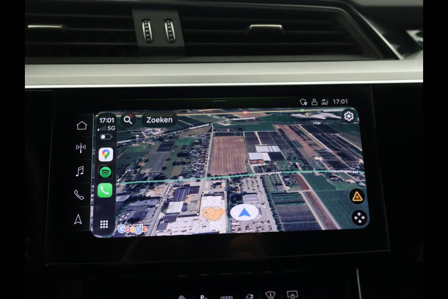 Audi Q8 e-tron 55 QUATTRO 115 kWh 408 PK S EDITION S-LINE + TREKHAAK 1800 KG | LUCHTVERING | HEAD-UP | LEDER SPORTINTERIEUR