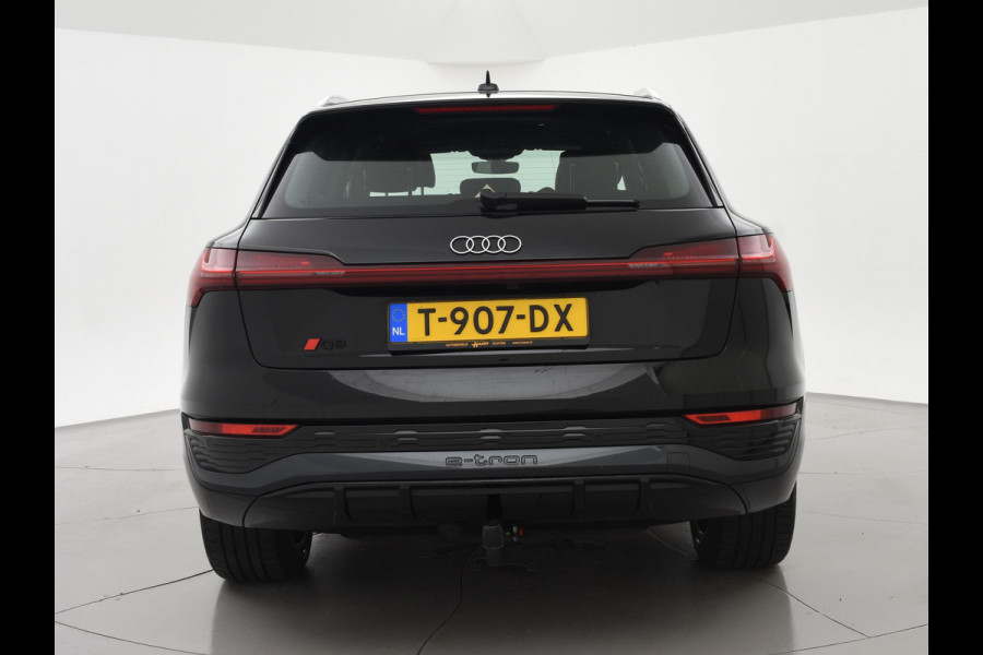 Audi Q8 e-tron 55 QUATTRO 115 kWh 408 PK S EDITION S-LINE + TREKHAAK 1800 KG | LUCHTVERING | HEAD-UP | LEDER SPORTINTERIEUR