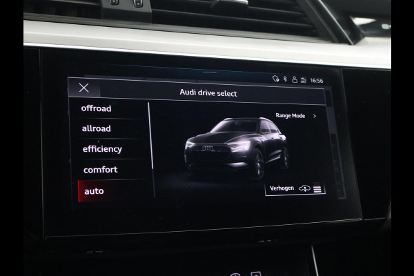 Audi Q8 e-tron 55 QUATTRO 115 kWh 408 PK S EDITION S-LINE + TREKHAAK 1800 KG | LUCHTVERING | HEAD-UP | LEDER SPORTINTERIEUR