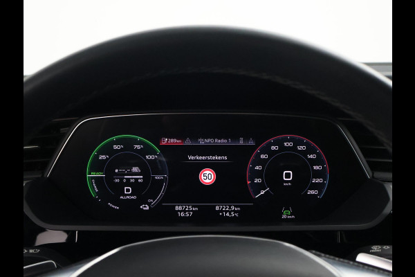 Audi Q8 e-tron 55 QUATTRO 115 kWh 408 PK S EDITION S-LINE + TREKHAAK 1800 KG | LUCHTVERING | HEAD-UP | LEDER SPORTINTERIEUR