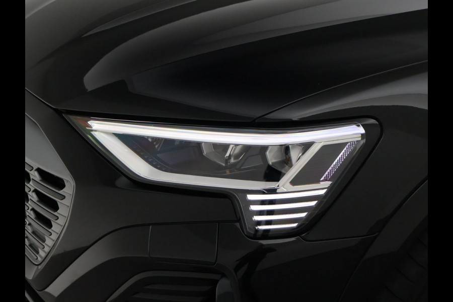 Audi Q8 e-tron 55 QUATTRO 115 kWh 408 PK S EDITION S-LINE + TREKHAAK 1800 KG | LUCHTVERING | HEAD-UP | LEDER SPORTINTERIEUR
