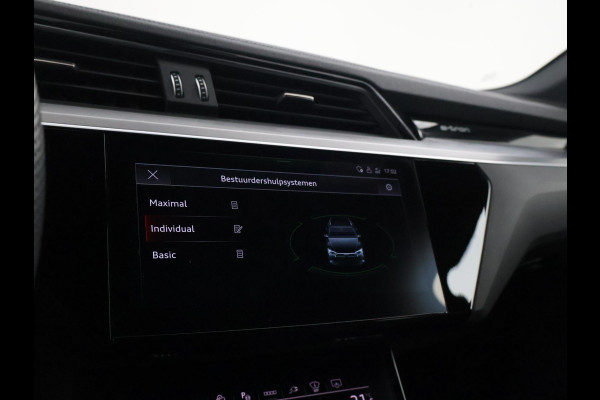 Audi Q8 e-tron 55 QUATTRO 115 kWh 408 PK S EDITION S-LINE + TREKHAAK 1800 KG | LUCHTVERING | HEAD-UP | LEDER SPORTINTERIEUR