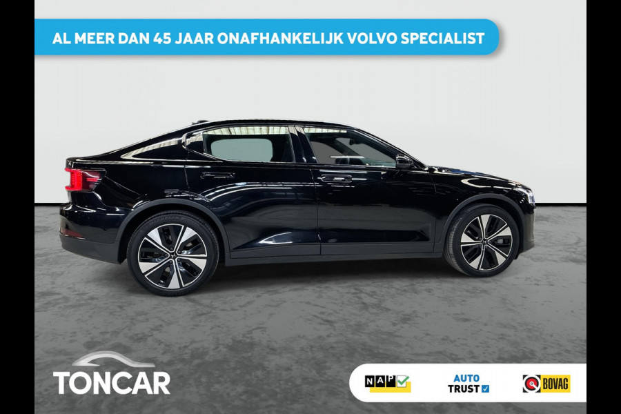 Polestar 2 Long Range Single Motor 78 kWh SOH 95% | 360 camera | Pilot Assist | Park Assist | 19" LM | Stoelverwarming | Android