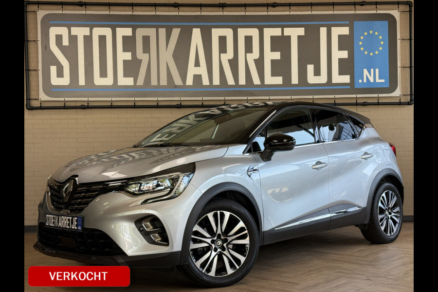 Renault Captur 1.6 E-Tech Plug-in Hybrid 160 Initiale Paris VERKOCHT! Groot navi | Bose | Leder | 18" | Camera | Volledig Dealer onderhouden!