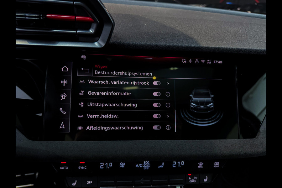 Audi RS3 Sportback 2.5 TFSI quattro PPF|RS-Schaalstoelen|Sonos|MatteGrijs|HUD|Alcantara|Vol!