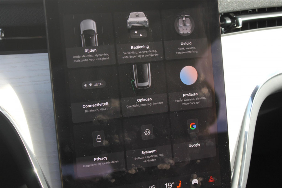 Volvo EX90 Twin Motor Performance Ultra 7p. 111 kWh Google infotainment / Luchtvering / Bowers & Wilkins Audio / Parkeersensoren rondom met 360 graden camera