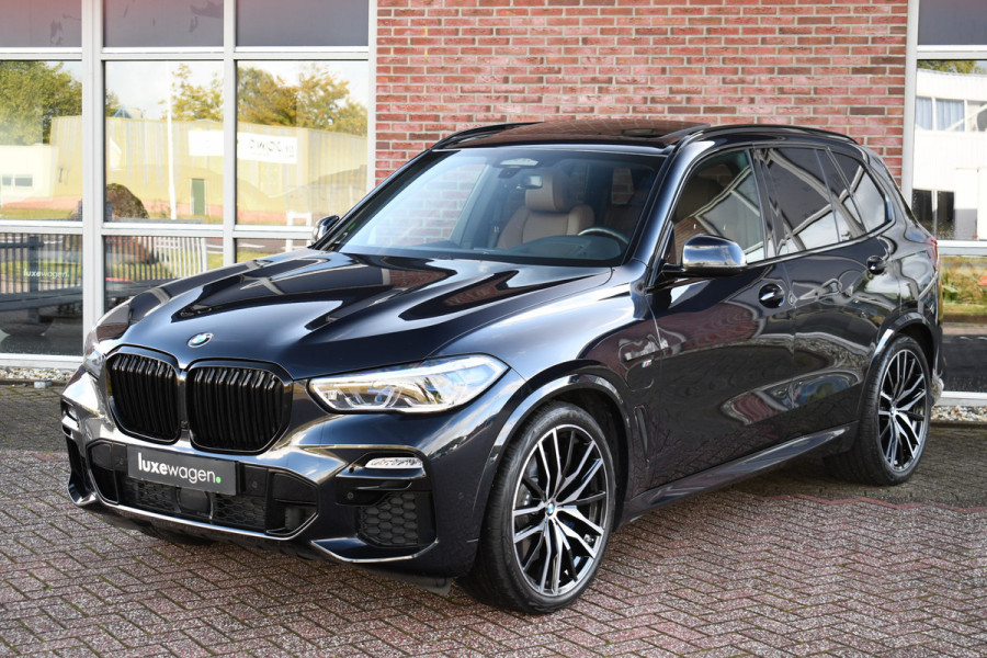 BMW X5 xDrive45e 394pk M-Sport Pano ACC Trekh HUD H/K 4wielbest 22inch