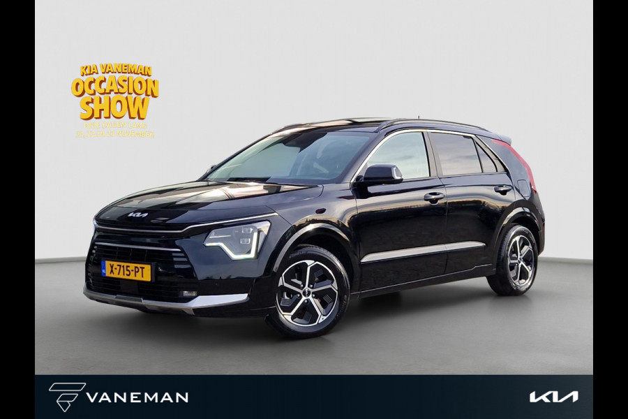 Kia Niro 1.6 GDi Hybrid DynamicPlusLine | Stoel -en Stuurverwarming | Head-Up Display | Elektr. Achterklep | Leder |