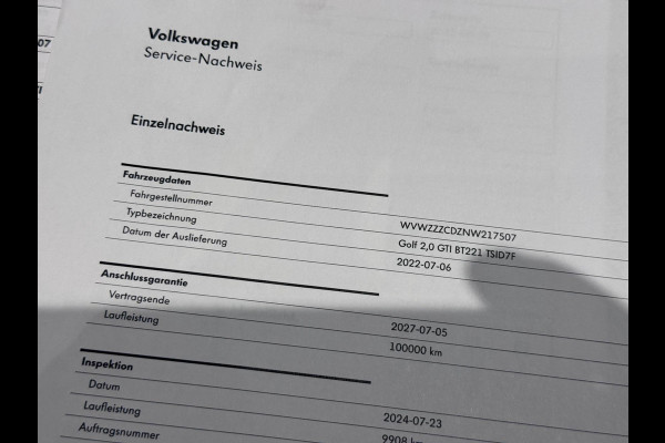 Volkswagen Golf 2.0 TSI GTI CLUBSPORT '45 Jahre' UNIEK | NIEUWSTAAT | VOL!