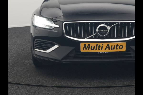 Volvo V60 2.0 T8 Recharge AWD Inscription 392pk Dealer O.H PHEV | Trekhaak Af Fabriek | Panodak | Head Up | Adaptive Cruise | 360 Camera | Bowers & Wilkins | Lederen Sporstoelen Memory & Ventilatie | Apple Carplay | Verwarmde Stoelen & Stuur | 19"L.M