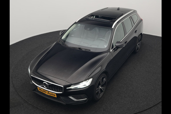 Volvo V60 2.0 T8 Recharge AWD Inscription 392pk Dealer O.H PHEV | Trekhaak Af Fabriek | Panodak | Head Up | Adaptive Cruise | 360 Camera | Bowers & Wilkins | Lederen Sporstoelen Memory & Ventilatie | Apple Carplay | Verwarmde Stoelen & Stuur | 19"L.M